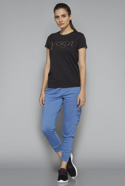 Westsport by Westside Black Printed T Shirt Westsport by Westside Black Printed T Shirt