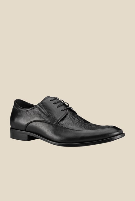 Tresmode Black Derby Shoes Tresmode Black Derby Shoes