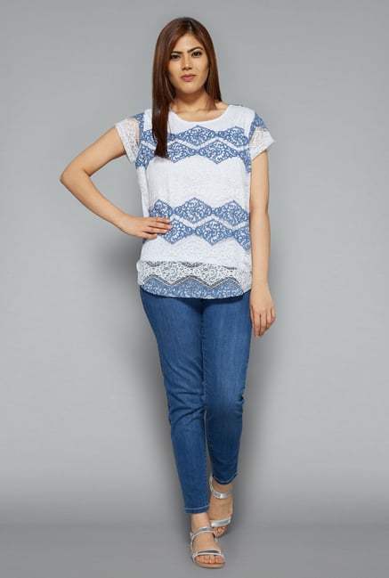 Gia by Westside White Gail Top Gia by Westside White Gail Top