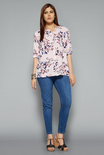 Gia by Westside Pink Pixie Blouse Gia by Westside Pink Pixie Blouse