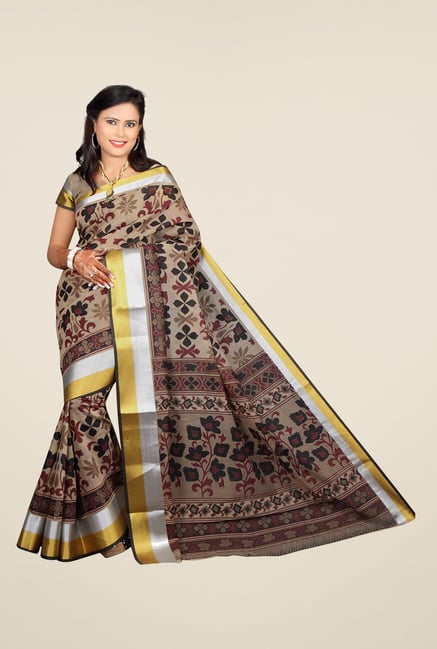 Salwar Studio Multicolor Printed Saree Salwar Studio Multicolor Printed Saree