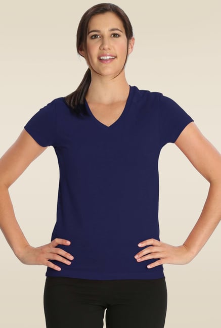 Jockey Imperial Blue V-Neck Tee - 1359 Jockey Imperial Blue V-Neck Tee - 1359