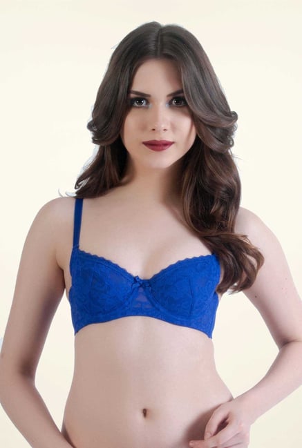 Bwitch Blue Polyamide Seamless Bra Bwitch Blue Polyamide Seamless Bra