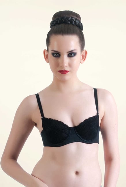 Bwitch Black Polyamide Under-wired Seamless Bra Bwitch Black Polyamide Under-wired Seamless Bra