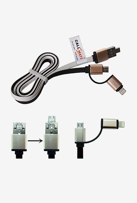 Callmate OTG Style 2 in 1 Cable (White) Callmate OTG Style 2 in 1 Cable (White)