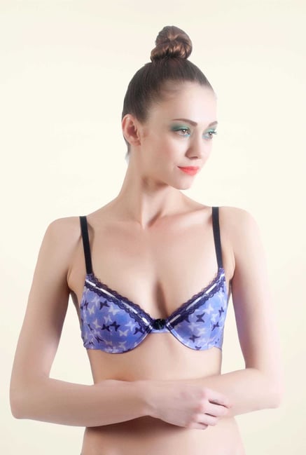 Bwitch Blue Front Open Bra Bwitch Blue Front Open Bra