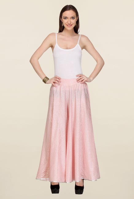 W Pink Printed Culottes W Pink Printed Culottes