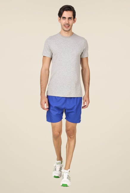 Spunk Blue Solid Shorts Spunk Blue Solid Shorts