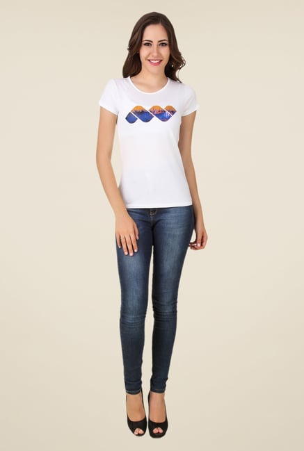 Spunk White Core Perk Tee Spunk White Core Perk Tee