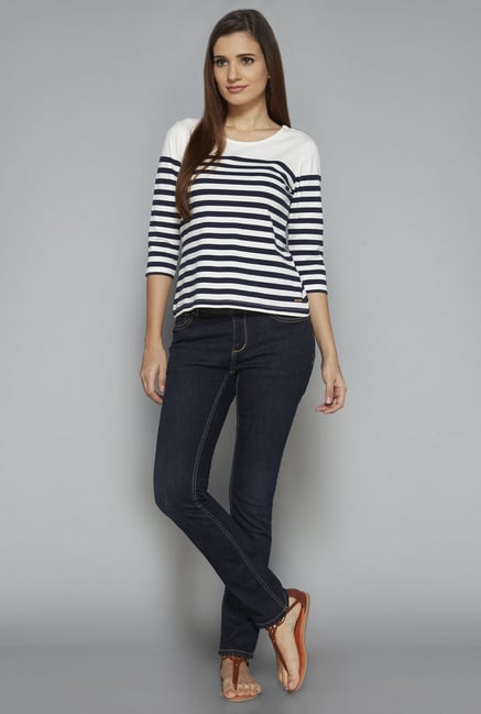 LOV by Westside White & Navy Willy Top LOV by Westside White & Navy Willy Top