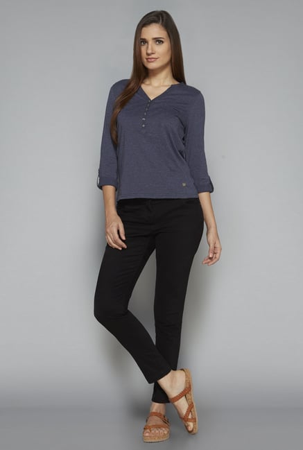 LOV by Westside Indigo Talia Top LOV by Westside Indigo Talia Top