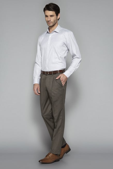 Weststreet by Westside Grey Checks Shirt Weststreet by Westside Grey Checks Shirt