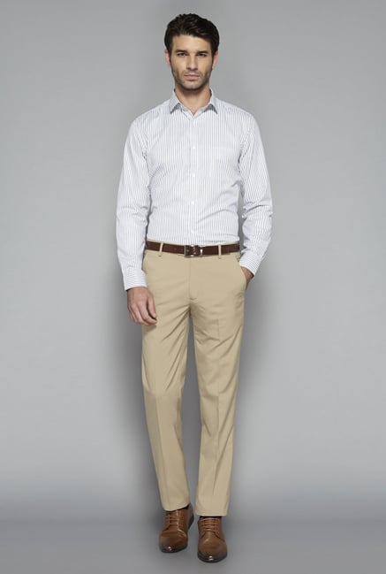 Weststreet by Westside Grey Striped Shirt Weststreet by Westside Grey Striped Shirt