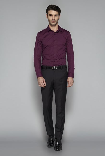 Weststreet by Westside Black Solid Trouser Weststreet by Westside Black Solid Trouser