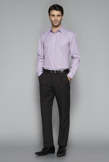 Weststreet by Westside Purple Checks Shirt Weststreet by Westside Purple Checks Shirt