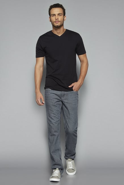 Westsport by Westside Grey Raw Denim Jeans Westsport by Westside Grey Raw Denim Jeans