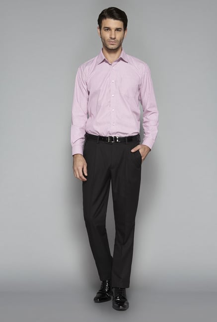 Weststreet by Westside Black Solid Trouser Weststreet by Westside Black Solid Trouser