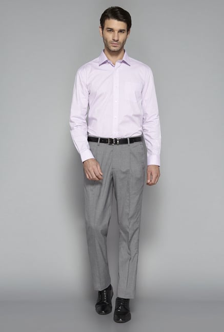 Weststreet by Westside Grey Solid Trouser Weststreet by Westside Grey Solid Trouser