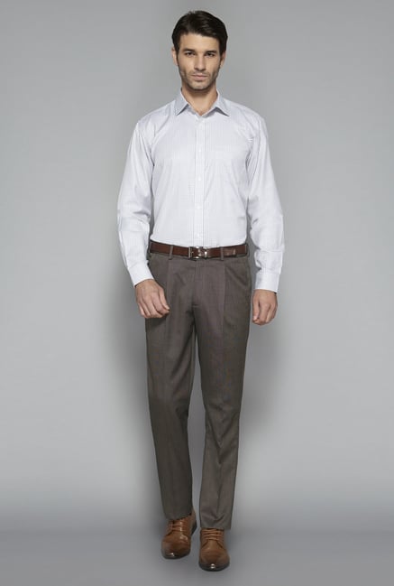 Weststreet by Westside Brown Solid Trouser Weststreet by Westside Brown Solid Trouser