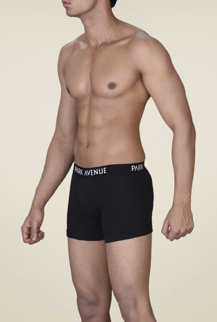 Park Avenue Black Solid Trunks Park Avenue Black Solid Trunks