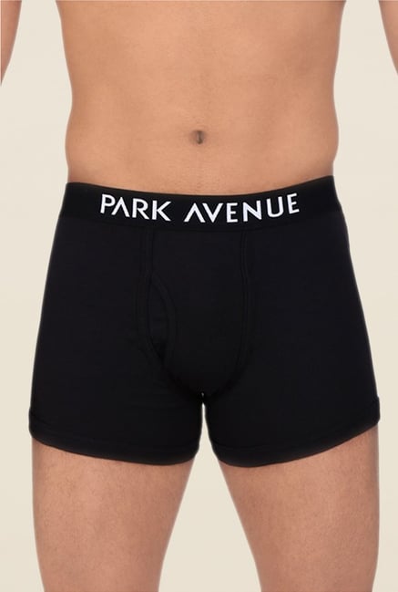 Park Avenue Black Solid Trunks Park Avenue Black Solid Trunks
