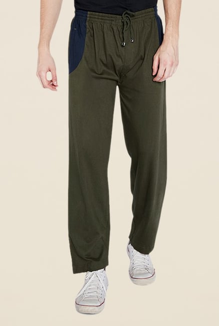 Park Avenue Olive Solid Pant Park Avenue Olive Solid Pant