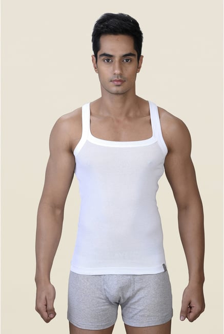 Park Avenue White Solid Vest Park Avenue White Solid Vest