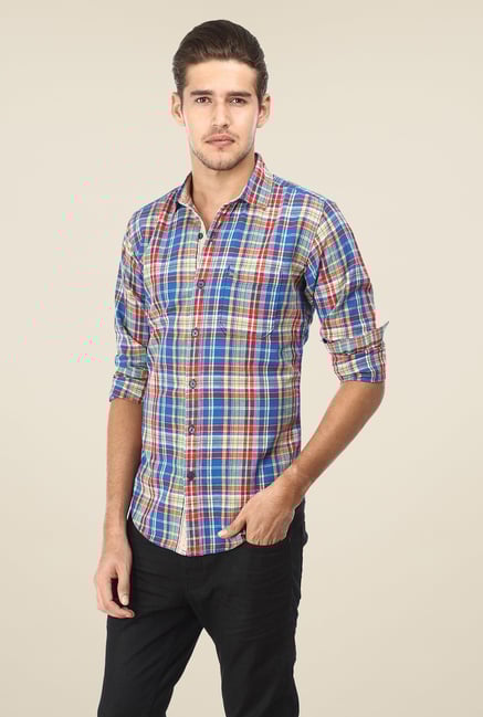 Basics Multicolor Checks Shirt Basics Multicolor Checks Shirt