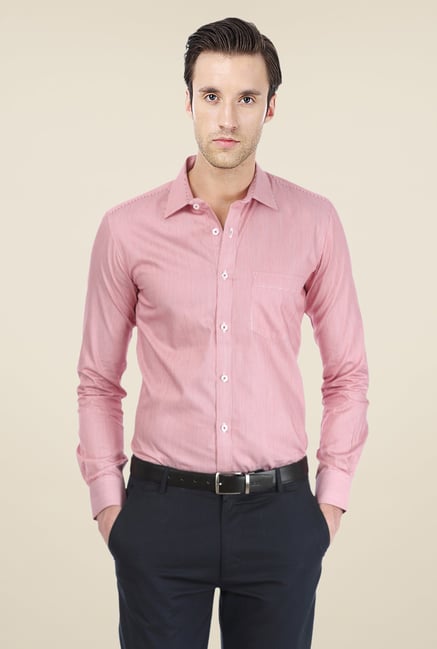 Basics Red Striped Shirt Basics Red Striped Shirt