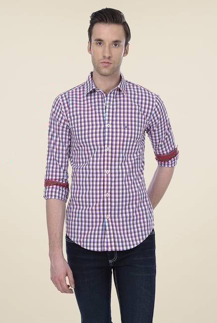 Basics Multicolored Checks Shirt Basics Multicolored Checks Shirt