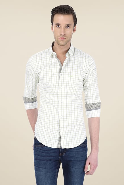 Basics Green Checks Shirt Basics Green Checks Shirt