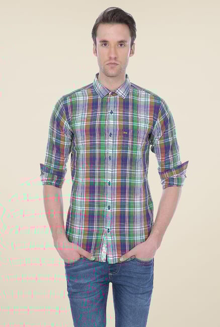 Basics Multicolor Checks Shirt Basics Multicolor Checks Shirt