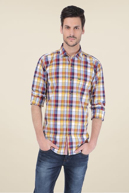 Basics Multicolor Checks Shirt Basics Multicolor Checks Shirt