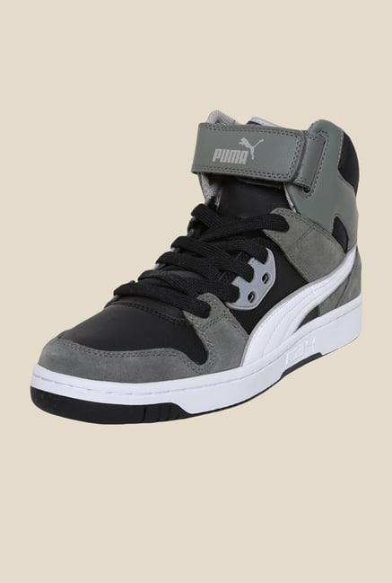 Puma Rebound Street SD Black & White Sneakers Puma Rebound Street SD Black & White Sneakers