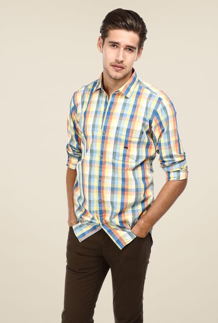 Basics Multicolor Checks Shirt Basics Multicolor Checks Shirt