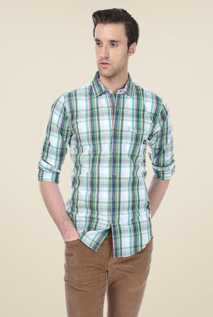 Basics Green Checks Shirt Basics Green Checks Shirt