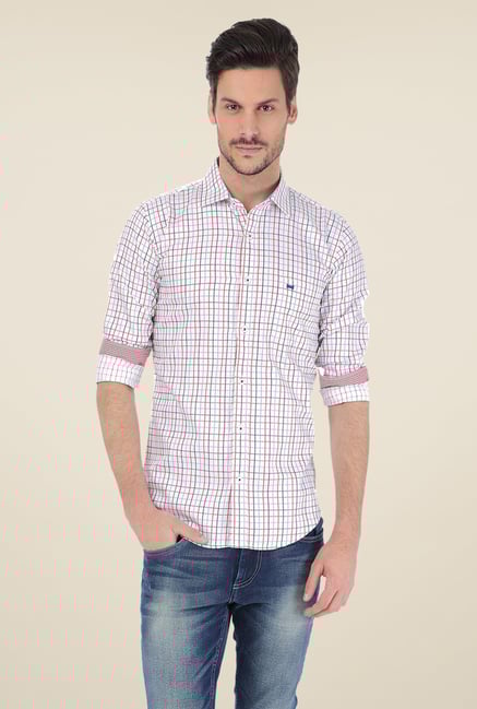 Basics Red Checks Shirt Basics Red Checks Shirt