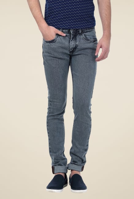 Basics Black Lightly Washed Jeans Basics Black Lightly Washed Jeans