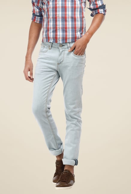 Basics Blue Skinny Fit Jeans Basics Blue Skinny Fit Jeans