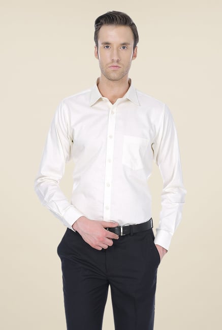 Basics White Striped Shirt Basics White Striped Shirt