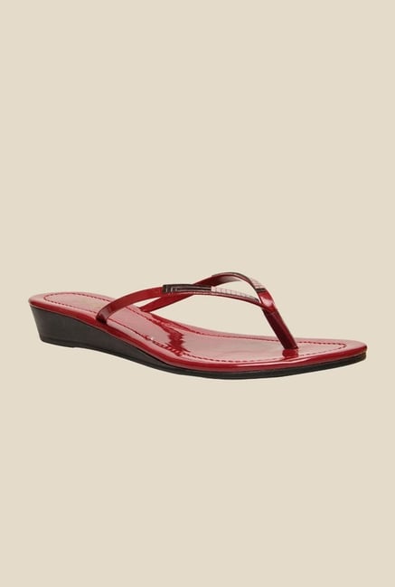 Bata Claresta Red Thong Sandals Bata Claresta Red Thong Sandals