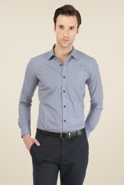 Basics Navy Checks Shirt Basics Navy Checks Shirt