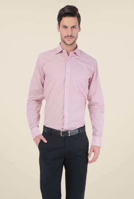 Basics Light Pink Checks Shirt Basics Light Pink Checks Shirt