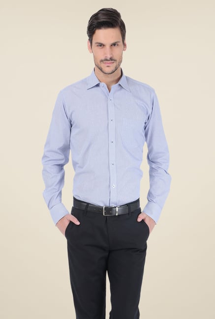 Basics Blue Checks Shirt Basics Blue Checks Shirt