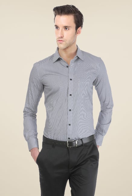 Basics Black Striped Shirt Basics Black Striped Shirt