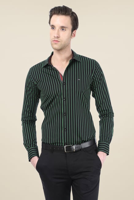Basics Black Striped Shirt Basics Black Striped Shirt