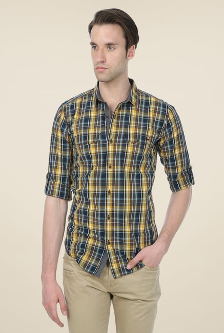 Basics Multicolor Checks Shirt Basics Multicolor Checks Shirt