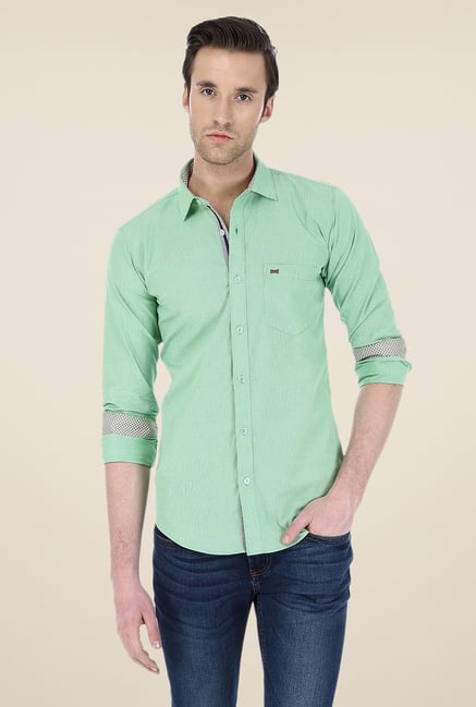 Basics Green Checks Shirt Basics Green Checks Shirt