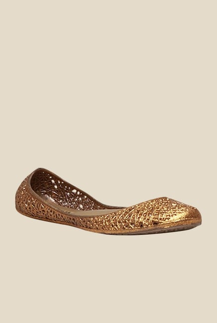 Sandak Glitter Bronze Ballet Flats Sandak Glitter Bronze Ballet Flats