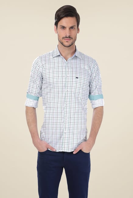 Basics Green Checks Shirt Basics Green Checks Shirt